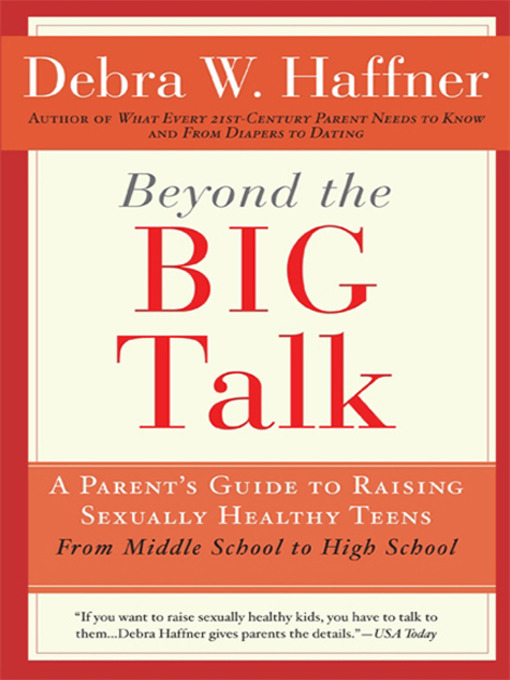 Title details for Beyond the Big Talk by Reverend Debra W. Haffner - Available